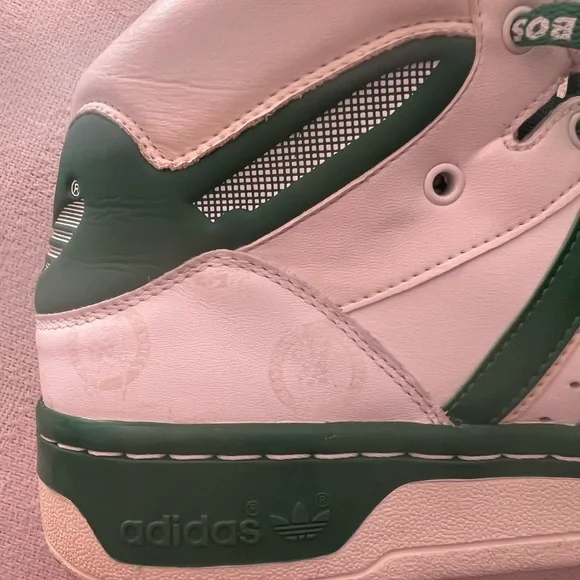adidas Celtics High-Top Sneakers - Green and White 2012* NWOT* - Picture 11 of 14